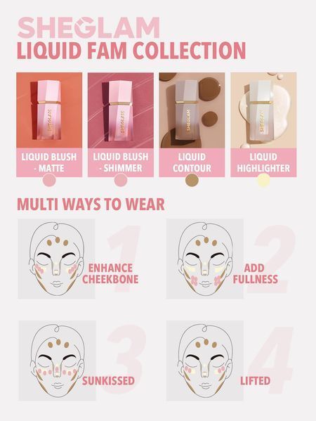Рідкі матові рум'яна SHEGLAM Color Bloom Liquid Blush Matte Finish 5.2 мл PETAL TALK 6931611314078 фото
