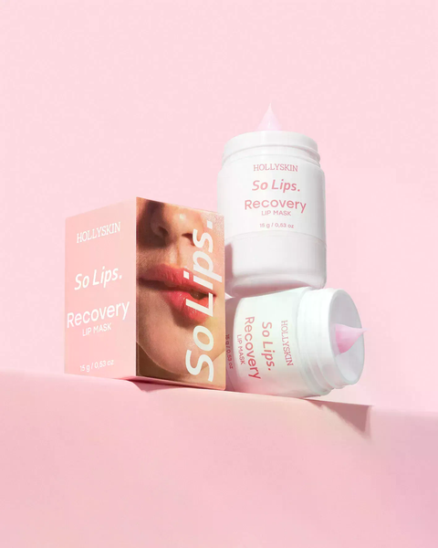 Відновлювальна нічна маска-бальзам для губ HOLLYSKIN Lip Sleeping Mask&Balm, 16 g 4823109702851 фото