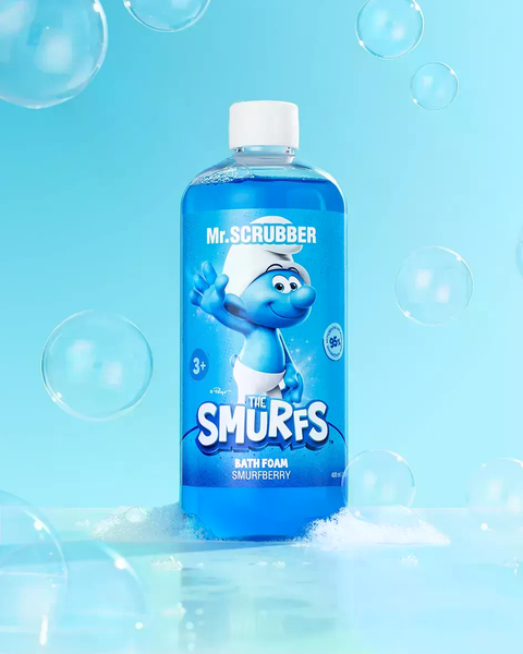 Піна для ванни The Smurfs Smurfberry Mr.SCRUBBER 4823109705159 фото