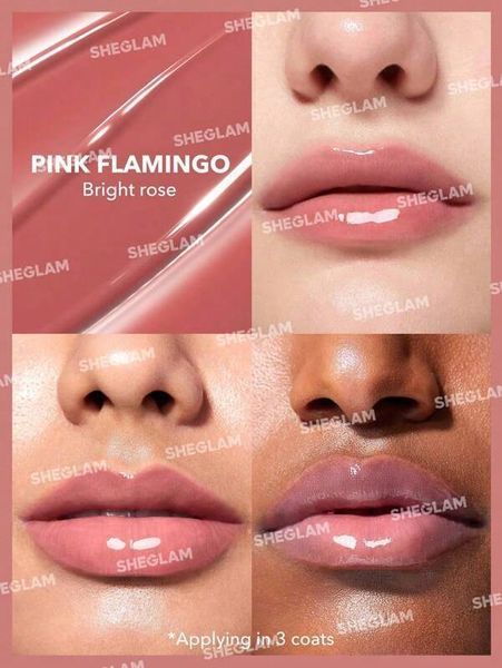 Твердий блиск-плампер для губ Sheglam Pout-Perfect Shine Lip Plumper Pink Flamingo 2 г 6931611300514 фото