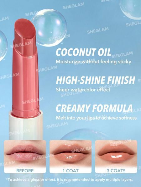 Твердий блиск для губ Sheglam Pout-Perfect Shine Lip Plumper-In Bloom, 2 г 6931611300545 фото
