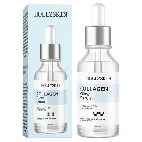 Сироватка для обличчя HOLLYSKIN Collagen Glow Serum, 30 ml 4823109700277 фото