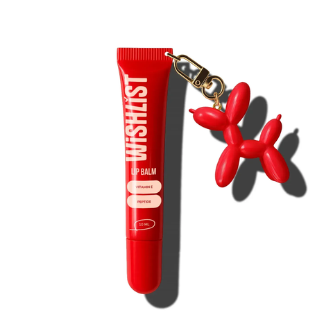 Бальзам-блиск для губ Velvet Coral WiSHLiST Lip Gloss Balsam, 10 мл + Іграшка- брелок 2314982051454 фото