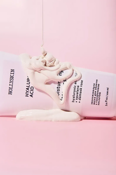 Зволожувальна маска для обличчя HOLLYSKIN Hyaluronic Acid з гіалуроновою кислотою 4823109700314 фото
