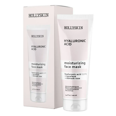 Зволожувальна маска для обличчя HOLLYSKIN Hyaluronic Acid з гіалуроновою кислотою 4823109700314 фото