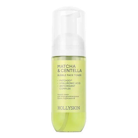 Пінний тонер Hollyskin Matcha & Centella для зменшення подразнення 150 мл 4823109705890 фото