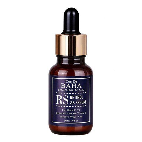 Омолоджуюча сироватка для обличчя з ретинолом Cos De BAHA RS Retinol 2.5 Serum, 30мл 8809240311677 фото