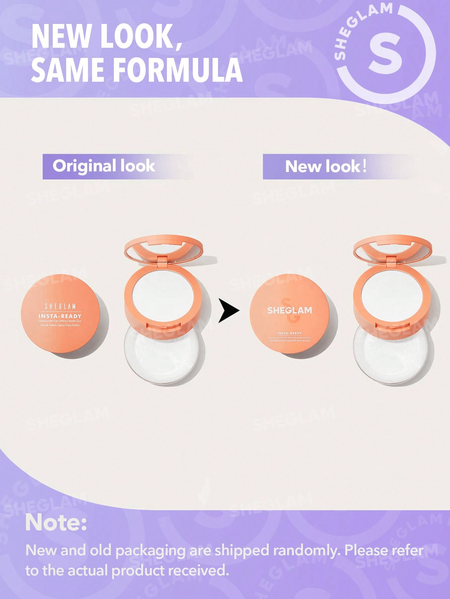 Подвійна матуюча пудра SHEGLAM Insta-Ready Face & Under Eye Setting Powder Duo Translucent 14 г 6971053494501 фото