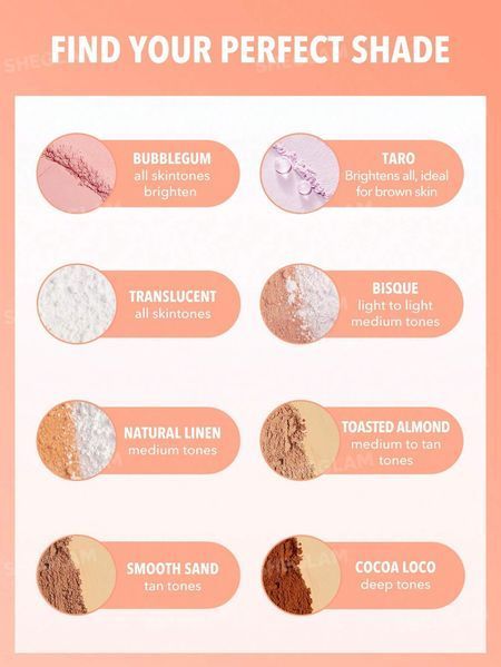 Подвійна матуюча пудра SHEGLAM Insta-Ready Face & Under Eye Setting Powder Duo Translucent 14 г 6971053494501 фото