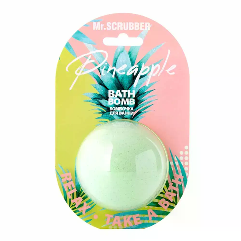 Бомбочка для ванни Pineapple Mr.SCRUBBER 4820200332383 фото