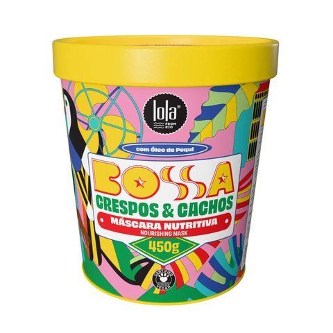 Поживна маска для кучерявого волосся Lola From Rio Bossa Mascara 450 г 7899572815760 фото