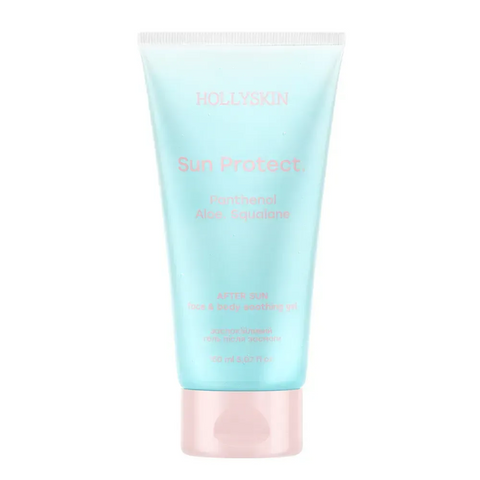 Заспокійливий гель після засмаги HOLLYSKIN Sun Protect. з алое вера і д-пантенолом 4823109704213 фото