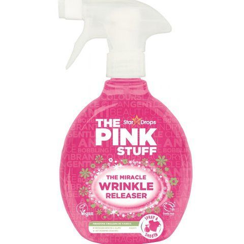 Спрей для розгладження складок на одязі The Pink Stuff Miracle Wrinkle Releaser, 500 мл 5060033826126 фото