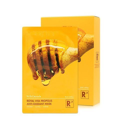 Антиоксидантна маска з экстрактом прополіса Dr.Ceuracle Vita Propolis Antioxidant Mask 8806133615805 фото