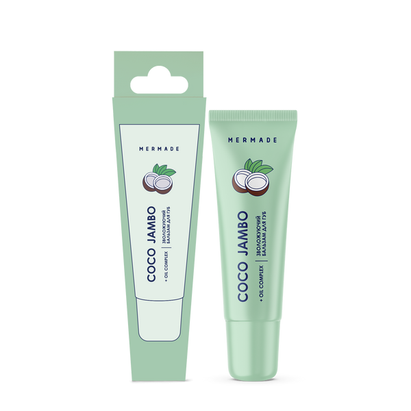 Зволожуючий бальзам для губ MERMADE Coco Jambo 10 г 4823122900388 фото
