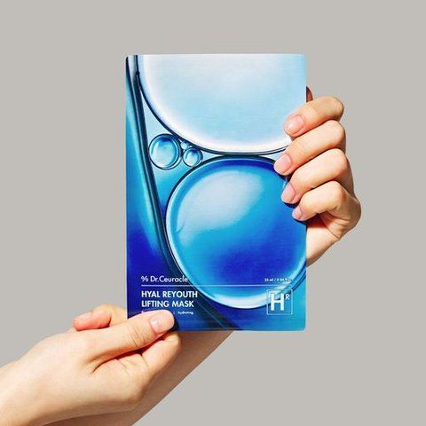 Зволожуюча маска з ефектом ліфтінга Dr.Ceuracle Hyal Reyouth Lifting Mask 8806133614693 фото