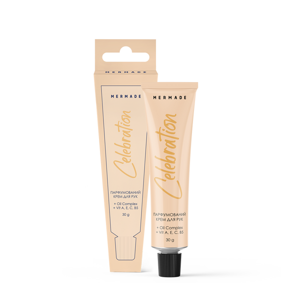 Парфумований крем для рук MERMADE Champagne / Celebration 30 г 4823122900463 фото