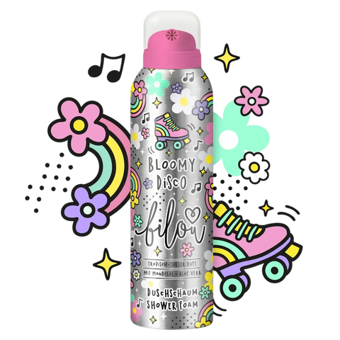 Пінка для душу Bilou Bloomy Disco 200 мл 4260437291884 фото
