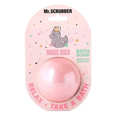 Бомбочка для ванни Magic Duck Mr.SCRUBBER, 200г 4820200332697 фото