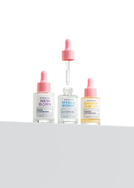 Ультра зволожуюча сироватка-бустер для обличчя MERMADE 4D Hyaluronic Acid & PatcH2O 30 мл 4823122900487 фото
