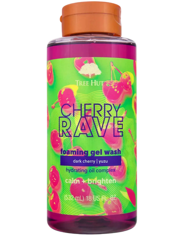 Гель для душу Tree Hut Cherry Rave Foaming Gel Wash 532ml 75371250767 фото