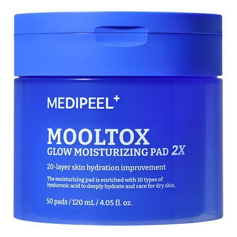 Пілінг-педи зволожуючі MEDI-PEEL Mooltox Glow Moisturizing Pad 2X 120 мл, 50 шт 8809941823714 фото