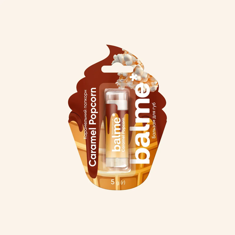 Бальзам для губ Caramel Popcorn Balme 4823109411913 фото