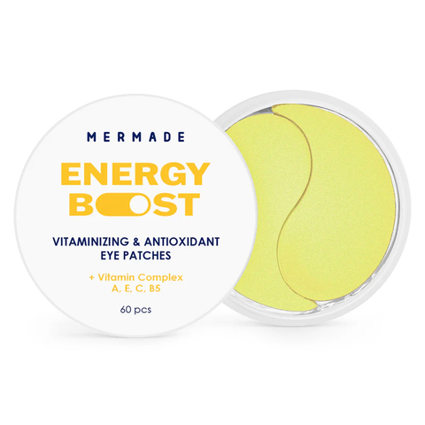 Вітамінізовані гідрогелеві патчі під очі MERMADE Vitamin complex A, E, C, B5 60 шт 4823122901255 фото