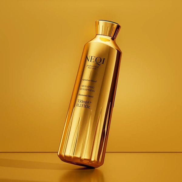 Розгладжуючий шампунь для волосся NEQI Shampoo Diamond Glass 330 мл 4063528097606 фото