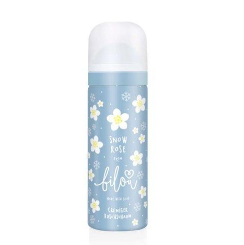 Міні-пінка для душу Bilou Snow Rose 50 мл 4260437291303 фото