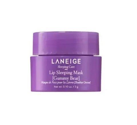 Нічна маска для губ "Ягода" LANEIGE SAMPLES gummy bear lip sleeping 3g 441284 фото