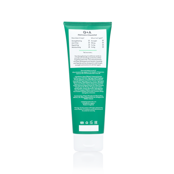 Кондиціонер для укріплення та покращення росту волосся Q+A Strengthening Conditioner 250ml 5060486268849 фото