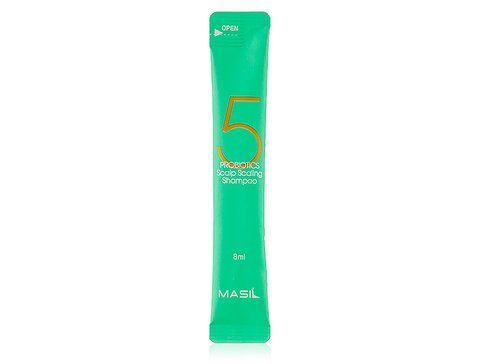 Глибокоочисний шампунь для волосся з пробіотиками Masil 5 Probiotics Scalp Scaling Shampoo,  8мл 8809744060514 фото