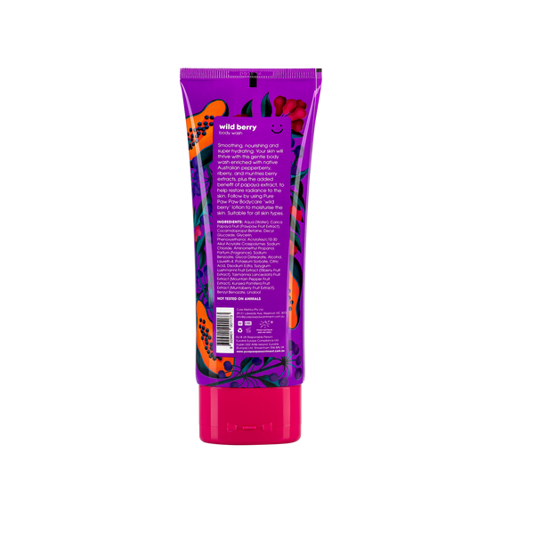Гель для душу Pure Paw Paw Body Care Wild Berry Wash 200ml 9329401001173 фото