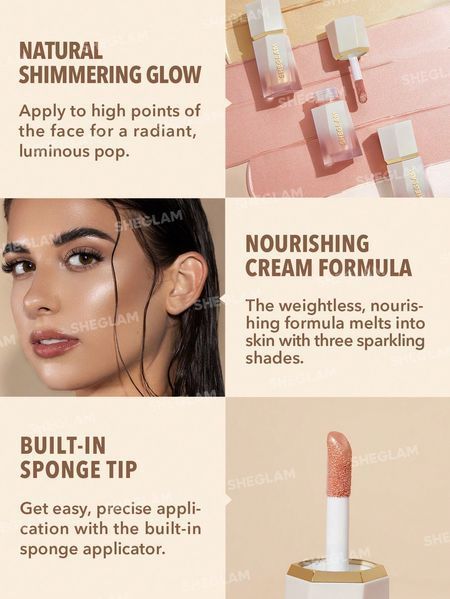 Рідкий хайлайтер SHEGLAM Bloom Liquid Highlighter Bellini Brunch 5.2 мл 6931611300293 фото