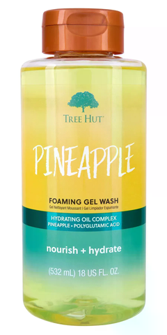Гель для душу Tree Hut Pineapple Foaming Gel Wash 532ml 75371250682 фото