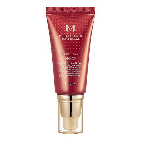 Зволожуючий та матуючий BB крем для обличчя Missha Perfect Cover BB Cream SPF 42 №23, 50мл 8806185793124 фото