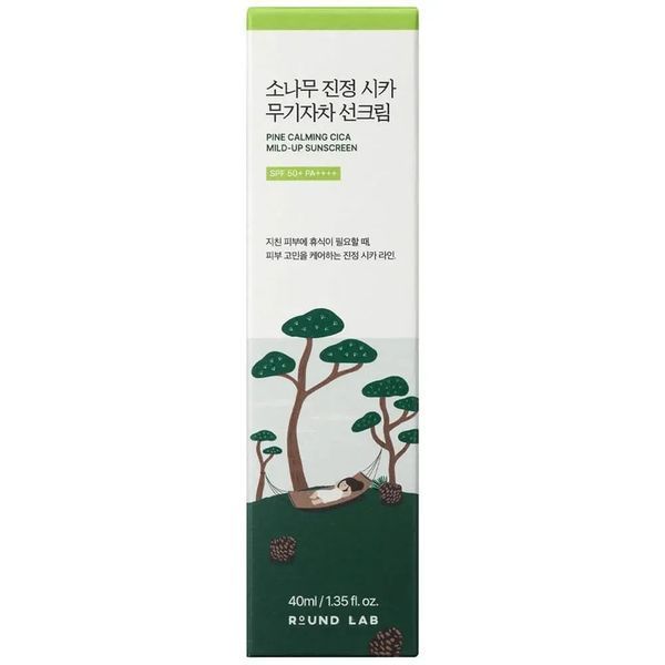 Сонцезахисний крем Round Lab Pine Calming Cica Mild Up Sunscreen 40ml 8809962543103 фото
