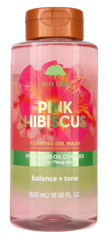 Гель для душу Tree Hut Pink Hibiscus Foaming Gel Wash 532ml 75371250712 фото