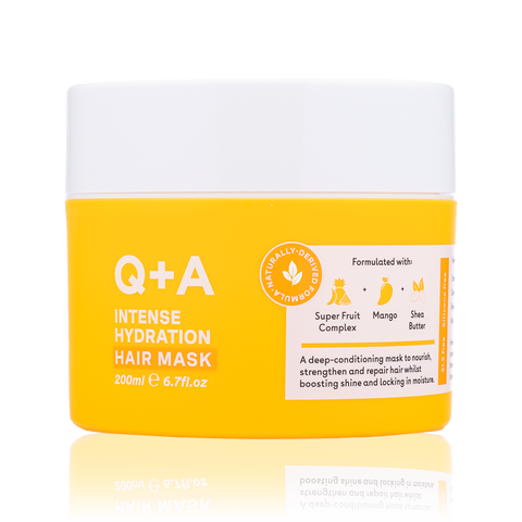 Маска для інтенсивного зволоження волосся Q+A Intense Hydration Hair Mask 200ml 5060486268917 фото
