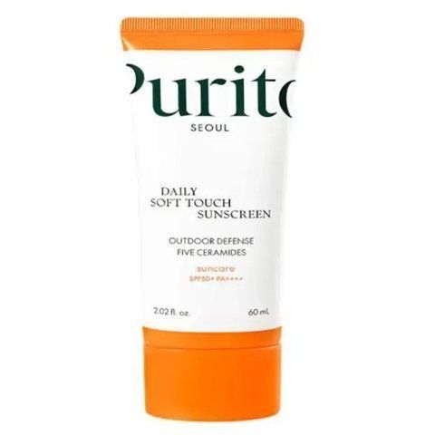 Сонцезахисний крем з керамідами Purito Daily Soft Touch Sunscreen SPF 50+ PA++++, 60ml 8809563102600 фото