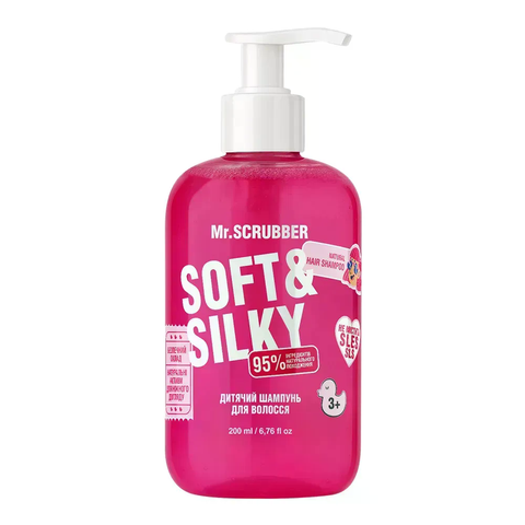 Дитячий шампунь для волосся Soft & Silky Mr.SCRUBBER 4823109703513 фото