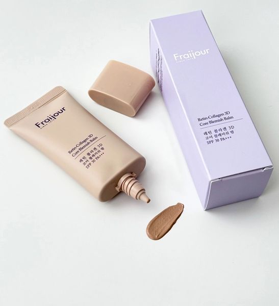 Fraijour ВВ-крем для обличчя з ретиналем та колагеном Retin-Collagen 3D Core Blemish Balm SPF 30 PA+++, 50 мл 8802929009896 фото