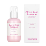 Мультифункціональна трояндова мікроемульсія для обличчя HOLLYSKIN Glaze Rose Essence 4823109705586 фото