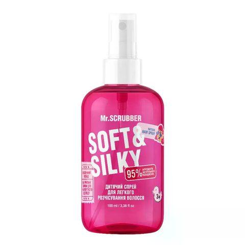 Дитячий спрей для легкого розчісування волосся Soft & Silky Mr.SCRUBBER 4823109703537 фото