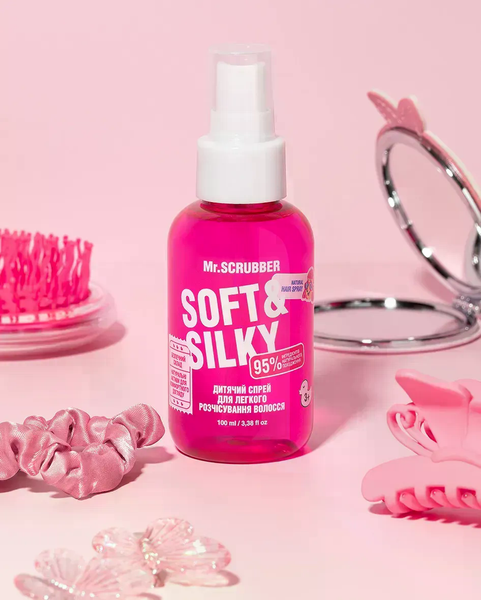 Дитячий спрей для легкого розчісування волосся Soft & Silky Mr.SCRUBBER 4823109703537 фото