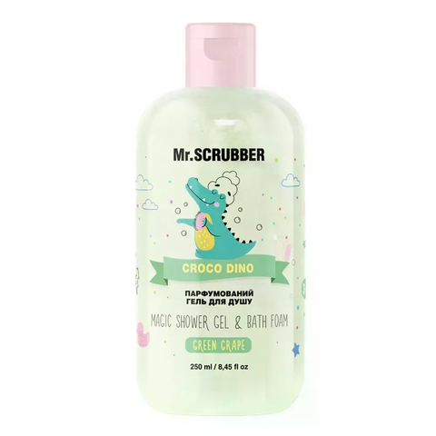 Парфумований гель для душу Croco Dino Mr.SCRUBBER 4823109702707 фото