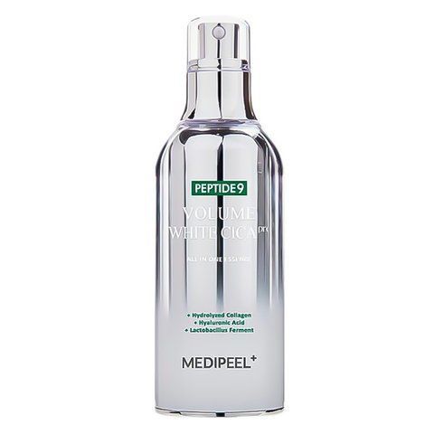 Освітлююча киснева есенція для обличчя з центеллою Medi-Peel Peptide 9 Volume All In One White Cica Essence Pro, 100мл 8809941820416 фото