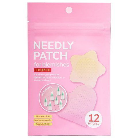 Мікроголкові патчі від прищів Needly Patch for blemishes colorful 12шт 8809455423967 фото