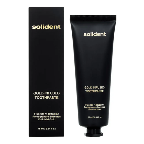 Зубна паста Solident Gold-Infused Toothpaste з колоїдним золотом, 75 ml 4823109704695 фото